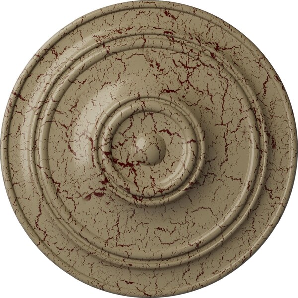 Ekena Millwork Small Classic Ceiling Medallion (Fits Canopies up to 10"), 40 1/4"OD x 3 1/8"P, Gobi Desert Crackle CM40CLGDC - main